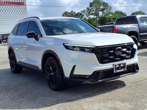 Platinum White Pearl 2023 Honda CR-V Hybrid Sport