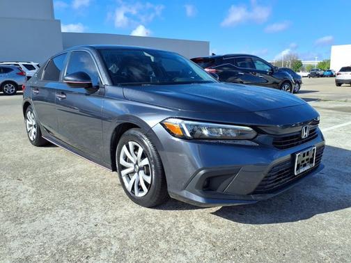 Meteorite Gray Metallic 2023 Honda Civic LX