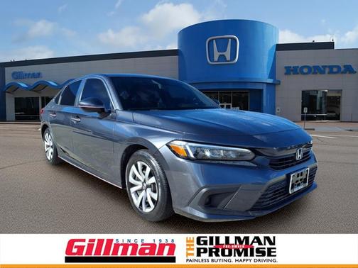 Meteorite Gray Metallic 2023 Honda Civic LX