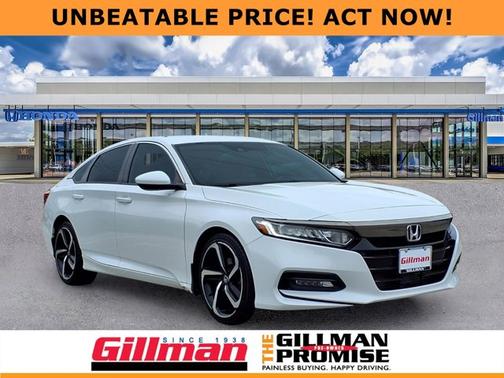 Platinum White Pearl 2019 Honda Accord Sport