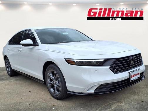 Platinum White Pearl 2026 Honda Accord Hybrid EX-L