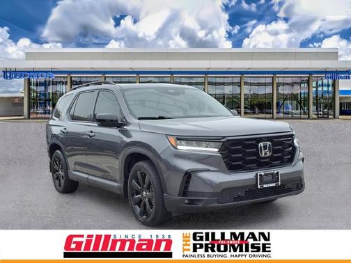 Modern Steel Metallic 2025 Honda Pilot Black Edition