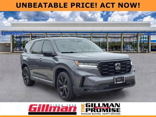 Crystal Black Pearl 2025 Honda Pilot Black Edition