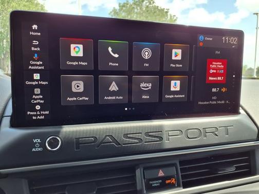 Crystal Black Pearl 2026 Honda Passport RTL