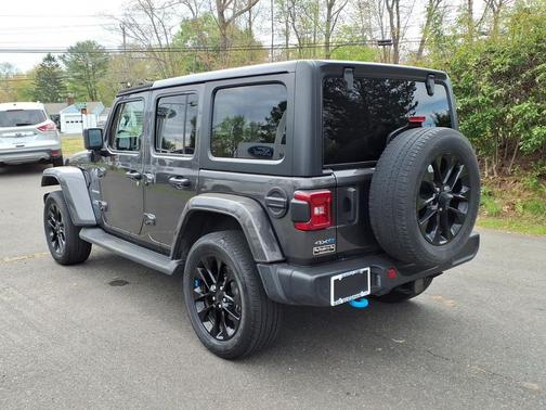 Gray 2022 Jeep Wrangler Unlimited 4xe Sahara