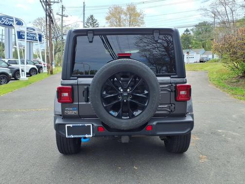 Gray 2022 Jeep Wrangler Unlimited 4xe Sahara
