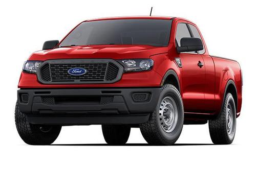 Red 2023 Ford Ranger XLT 4WD Supercab 6 BOX