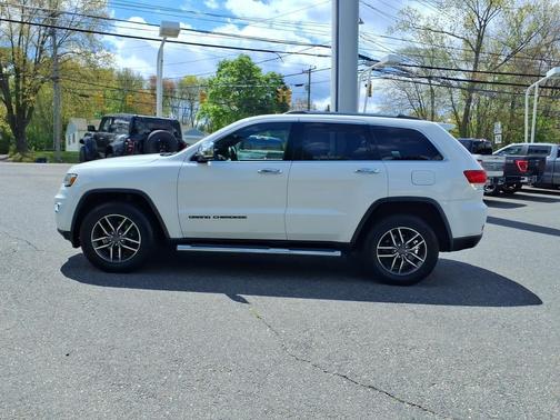 Bright White Clearcoat 2019 Jeep Grand Cherokee Limited