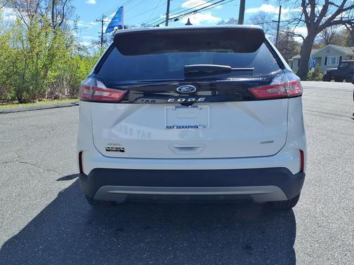 Star White Metallic Tri-Coat 2023 Ford Edge SEL