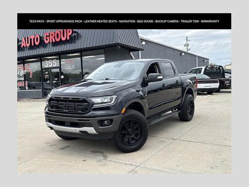 Shadow Black 2019 Ford Ranger LARIAT