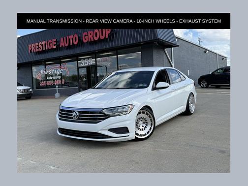 Pure White 2019 Volkswagen Jetta 1.4T S