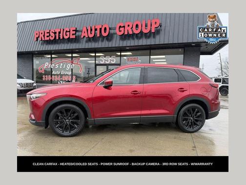 Soul Red Crystal Metallic 2023 Mazda CX-9 Touring Plus