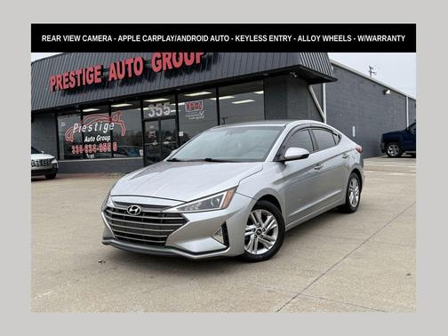 Stellar Silver 2020 Hyundai ELANTRA SEL
