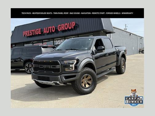 Shadow Black 2018 Ford F-150 Raptor