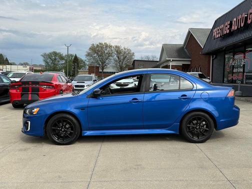 Octane Blue Pearl 2017 Mitsubishi Lancer LE