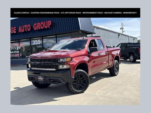 Cajun Red Tintcoat 2019 Chevrolet Silverado 1500 Custom Trail Boss