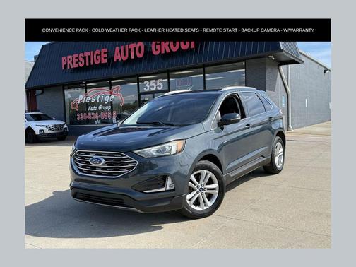 Baltic Sea Green Metallic 2019 Ford Edge SEL