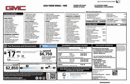 2020 GMC Yukon Denali