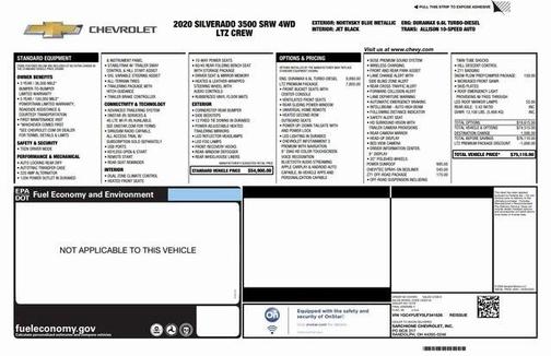 2020 Chevrolet Silverado 3500 LTZ