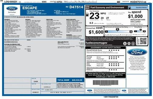 2017 Ford Escape Titanium