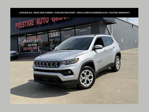 Silver Zynith Metallic Clearcoat 2024 Jeep Compass Latitude