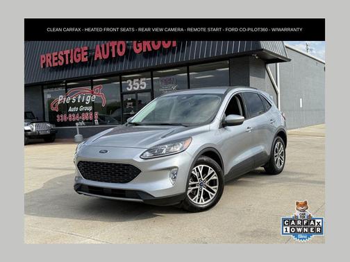 Iconic Silver Metallic 2022 Ford Escape SEL