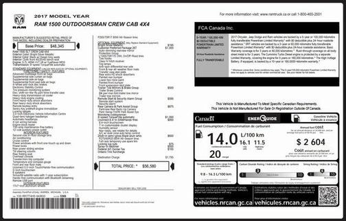 2017 RAM 1500 SLT