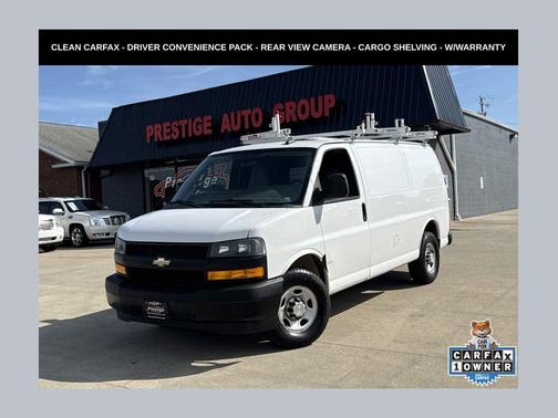 Summit White 2018 Chevrolet Express 3500 Work Van