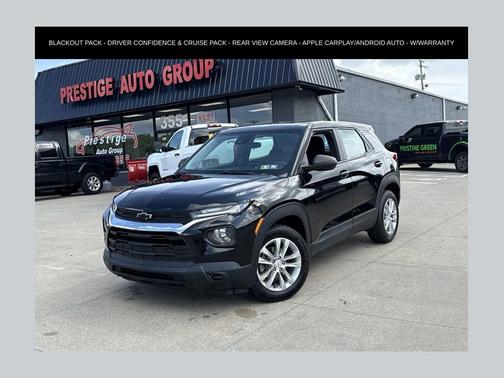 Mosaic Black Metallic 2021 Chevrolet Trailblazer LS