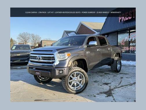 Magnetic Gray Metallic 2017 Toyota Tundra 1794 Edition