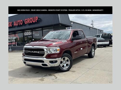 Delmonico Red Pearlcoat 2021 RAM 1500 Big Horn/Lone Star