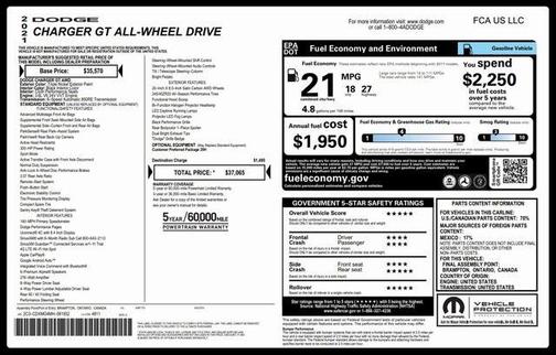 2021 Dodge Charger GT