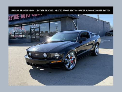 Black Clearcoat 2007 Ford Mustang GT Premium