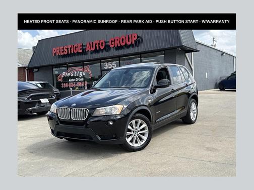Jet Black 2014 BMW X3 xDrive28i