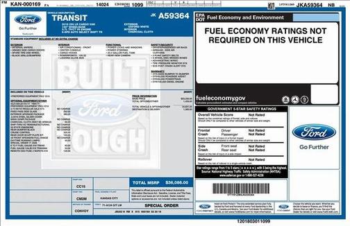 2018 Ford Transit-250 Base