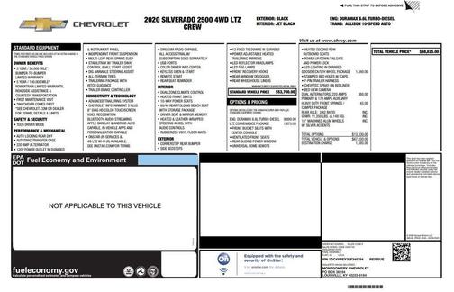 2020 Chevrolet Silverado 2500 LTZ
