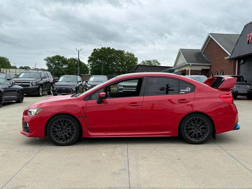 Pure Red 2017 Subaru WRX STI Base