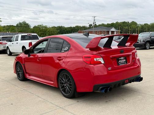 Pure Red 2017 Subaru WRX STI Base