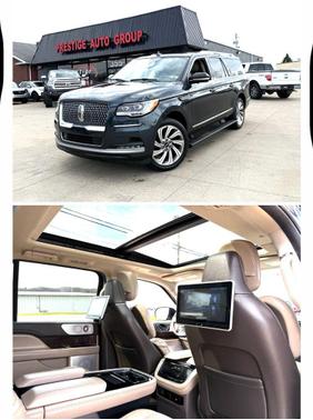 Flight Blue Metallic Clearcoat 2022 Lincoln Navigator Reserve