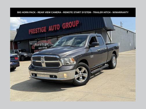 Granite Crystal Metallic Clearcoat 2018 RAM 1500 Big Horn