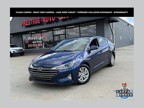 Lakeside Blue 2020 Hyundai ELANTRA SE