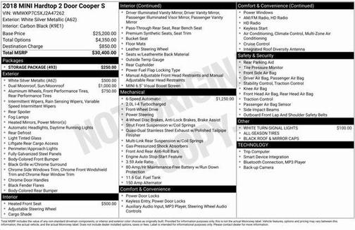 2018 MINI Hardtop Cooper S
