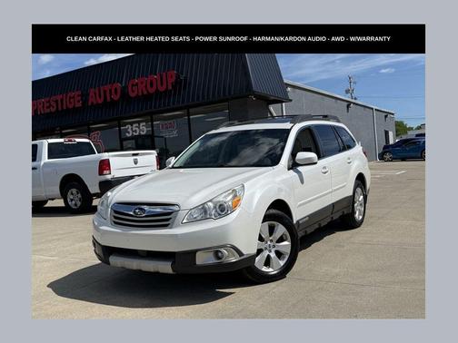 Satin White Pearl 2012 Subaru Outback 2.5i Limited