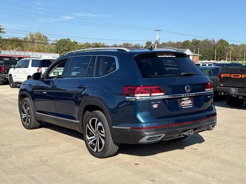 Tourmaline Blue Metallic 2021 Volkswagen Atlas SEL Premium