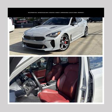 Ceramic Silver 2019 Kia Stinger GT1