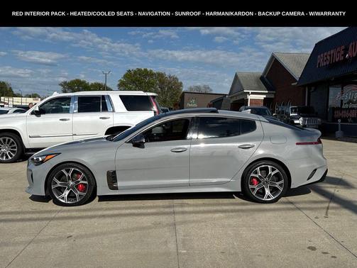 Ceramic Silver 2019 Kia Stinger GT1