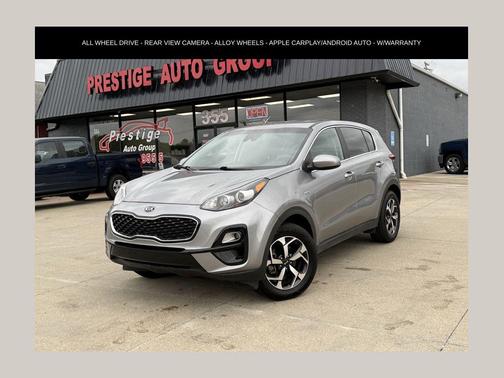 Steel Gray 2021 Kia Sportage LX