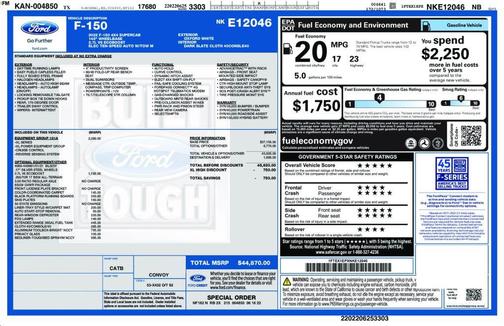 Oxford White 2022 Ford F-150 XL