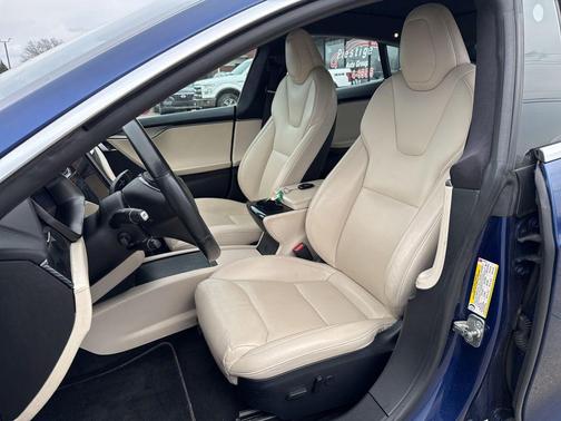 Deep Blue Metallic 2021 Tesla Model S Long Range