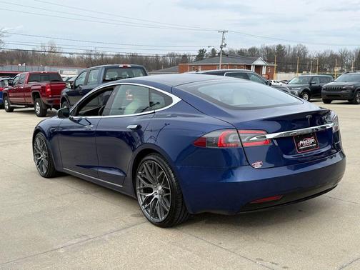 Deep Blue Metallic 2021 Tesla Model S Long Range